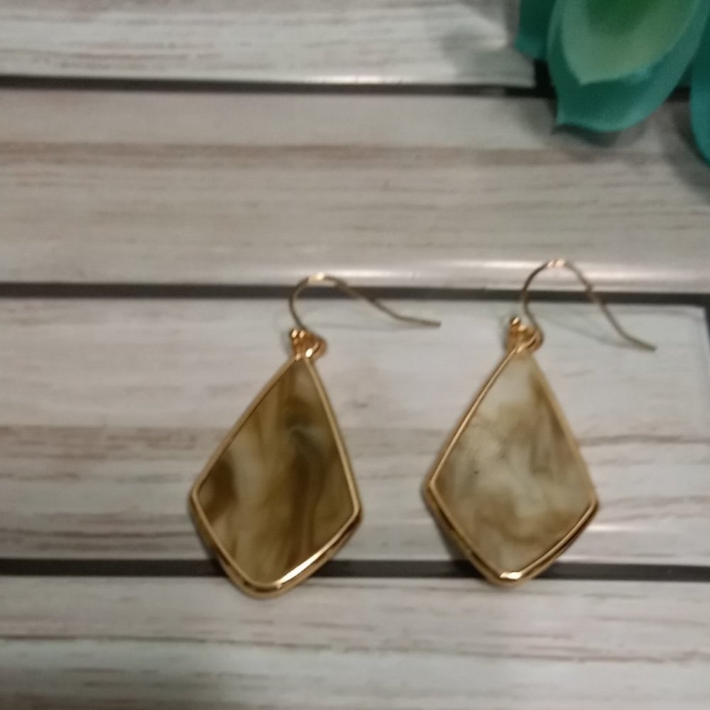 Marble Earrings